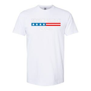 Trump Vance 2024 Donald Trump J.D. Vance For President Softstyle CVC T-Shirt