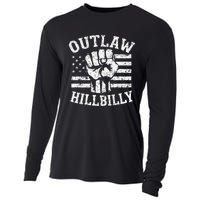 Trump Vance 2024 Donald Trump J.D. Vance Outlaw Hillbilly Cooling Performance Long Sleeve Crew