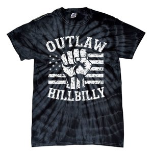 Trump Vance 2024 Donald Trump J.D. Vance Outlaw Hillbilly Tie-Dye T-Shirt