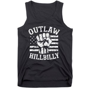 Trump Vance 2024 Donald Trump J.D. Vance Outlaw Hillbilly Tank Top