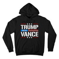 Trump Vance 2024 Vote Trump Retro Vintage Usa Flag Style Hoodie