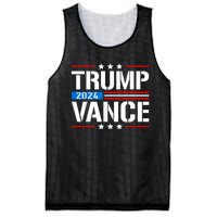 Trump Vance 2024 Vote Trump Retro Vintage Usa Flag Style Mesh Reversible Basketball Jersey Tank