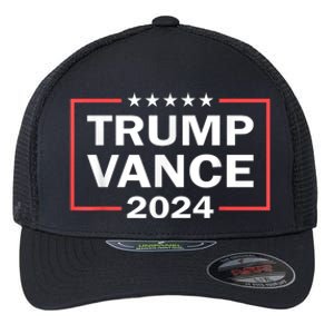 Trump Vance 2024 For President Vp Usa Election Patriotic Flexfit Unipanel Trucker Cap