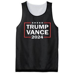 Trump Vance 2024 For President Vp Usa Election Patriotic Mesh Reversible Basketball Jersey Tank