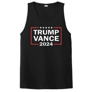 Trump Vance 2024 For President Vp Usa Election Patriotic PosiCharge Competitor Tank