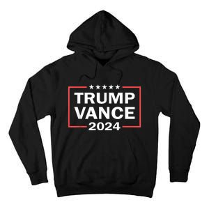 Trump Vance 2024 For President Vp Usa Election Patriotic Tall Hoodie