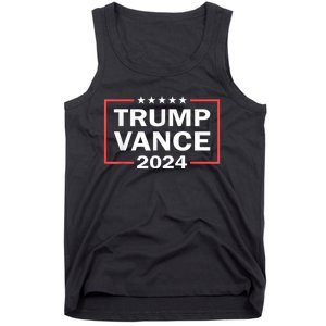 Trump Vance 2024 For President Vp Usa Election Patriotic Tank Top