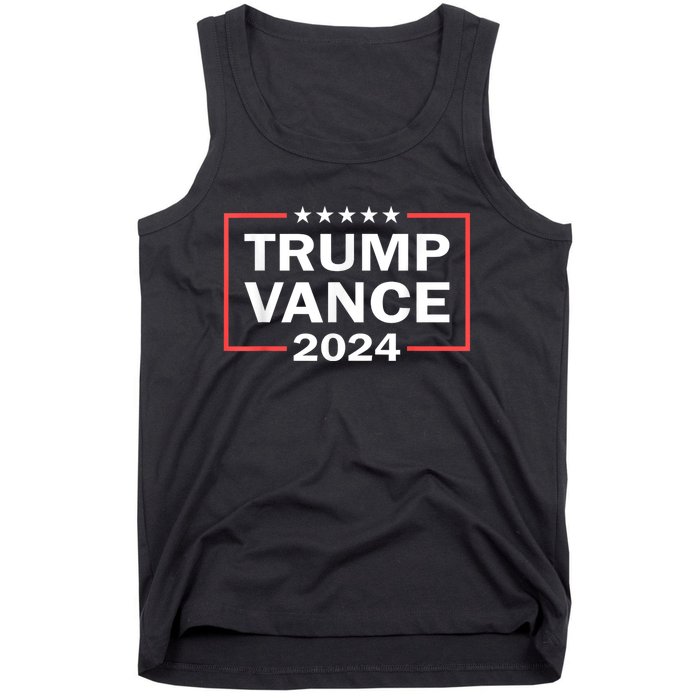 Trump Vance 2024 For President Vp Usa Election Patriotic Tank Top