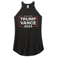 Trump Vance 2024 For President Vp Usa Election Patriotic Women's Perfect Tri Rocker Tank