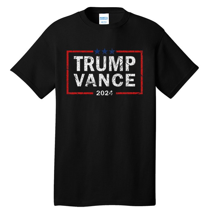 Trump Vance 2024 America Election Campaign Tall T-Shirt