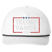 Trump Vance 2024 America Election Campaign Snapback Five-Panel Rope Hat