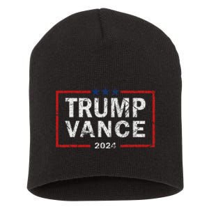 Trump Vance 2024 America Election Campaign Short Acrylic Beanie