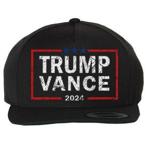 Trump Vance 2024 America Election Campaign Wool Snapback Cap