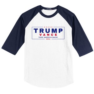 Trump Vance 2024  Baseball Sleeve Shirt