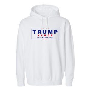 Trump Vance 2024  Garment-Dyed Fleece Hoodie