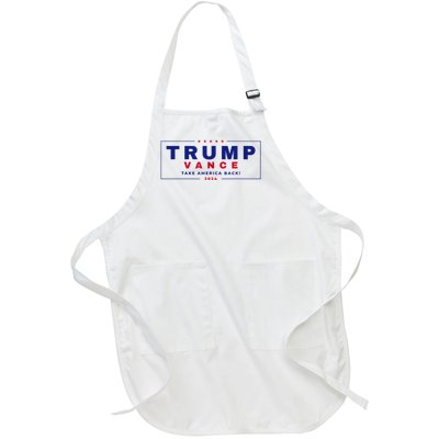 Trump Vance 2024  Full-Length Apron With Pockets