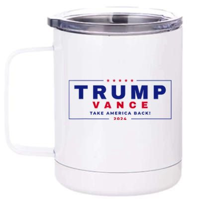 Trump Vance 2024  12 oz Stainless Steel Tumbler Cup