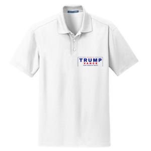 Trump Vance 2024  Dry Zone Grid Polo