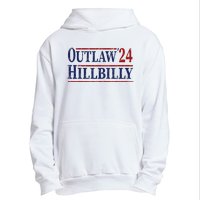 Trump Vance 2024 Outlaw Hillbilly Us Flag Vintage Urban Pullover Hoodie