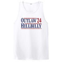 Trump Vance 2024 Outlaw Hillbilly Us Flag Vintage PosiCharge Competitor Tank