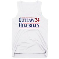 Trump Vance 2024 Outlaw Hillbilly Us Flag Vintage Tank Top