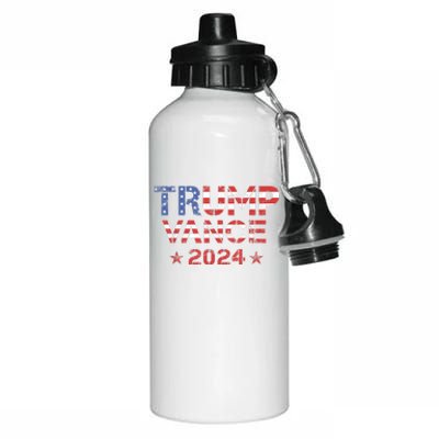 Trump Vance 2024 Vintage Patriotic Aluminum Water Bottle 