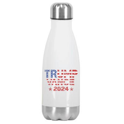 Trump Vance 2024 Vintage Patriotic Stainless Steel Insulated Water Bottle