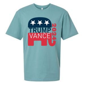 Trump Vance 2024 President Vote Usa Election Maga Sueded Cloud Jersey T-Shirt