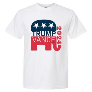 Trump Vance 2024 President Vote Usa Election Maga Garment-Dyed Heavyweight T-Shirt