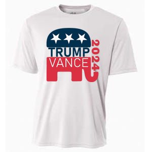 Trump Vance 2024 President Vote Usa Election Maga Cooling Performance Crew T-Shirt