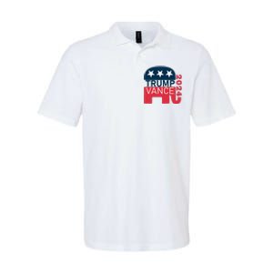 Trump Vance 2024 President Vote Usa Election Maga Softstyle Adult Sport Polo