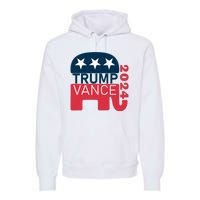 Trump Vance 2024 President Vote Usa Election Maga Premium Hoodie