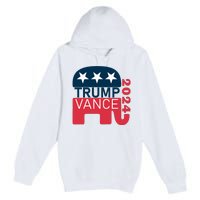 Trump Vance 2024 President Vote Usa Election Maga Premium Pullover Hoodie