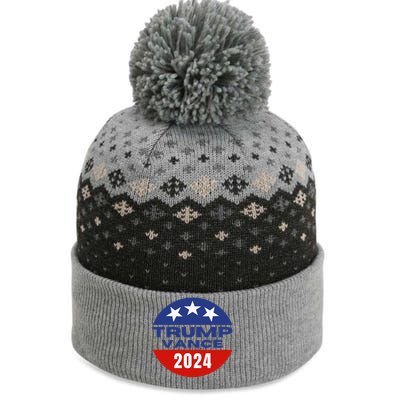 Trump Vance 2024 President Vote Usa Election Maga The Baniff Cuffed Pom Beanie