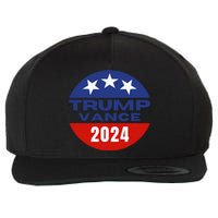 Trump Vance 2024 President Vote Usa Election Maga Wool Snapback Cap