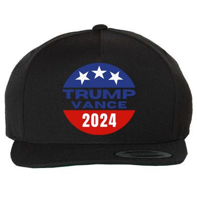 Trump Vance 2024 President Vote Usa Election Maga Wool Snapback Cap