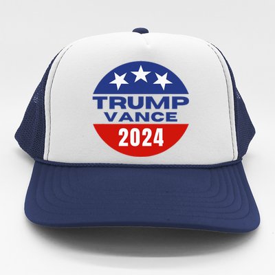 Trump Vance 2024 President Vote Usa Election Maga Trucker Hat