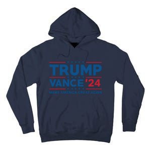 Trump Vance 2024 Make America Great Again Tall Hoodie