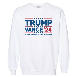 Trump Vance 2024 Make America Great Again Garment-Dyed Sweatshirt