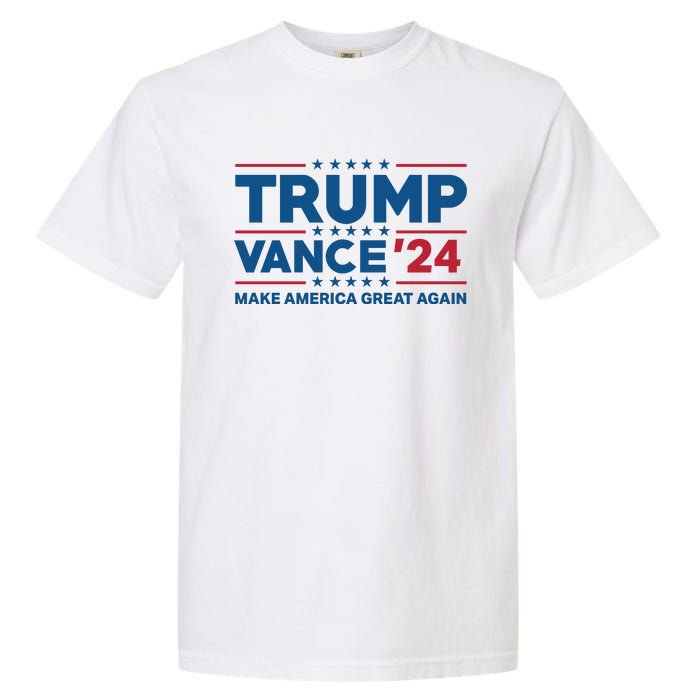 Trump Vance 2024 Make America Great Again Garment-Dyed Heavyweight T-Shirt