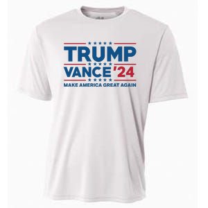 Trump Vance 2024 Make America Great Again Cooling Performance Crew T-Shirt