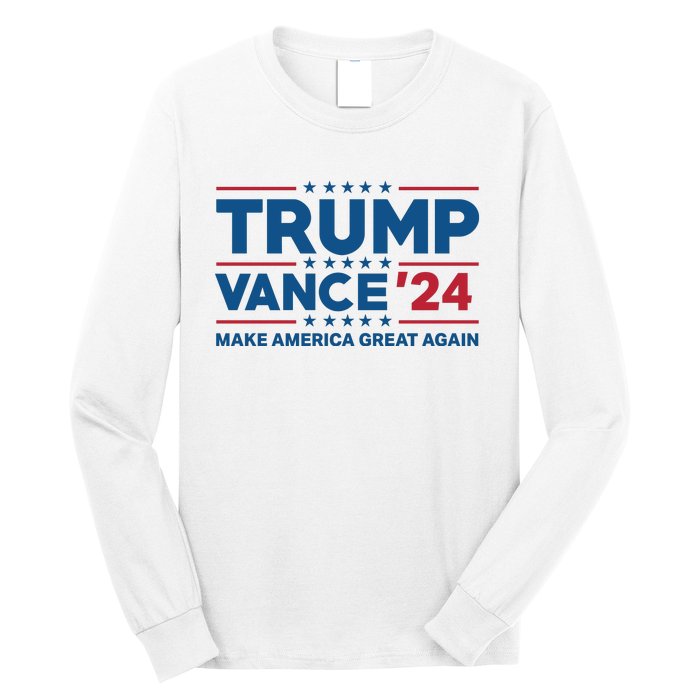 Trump Vance 2024 Make America Great Again Long Sleeve Shirt