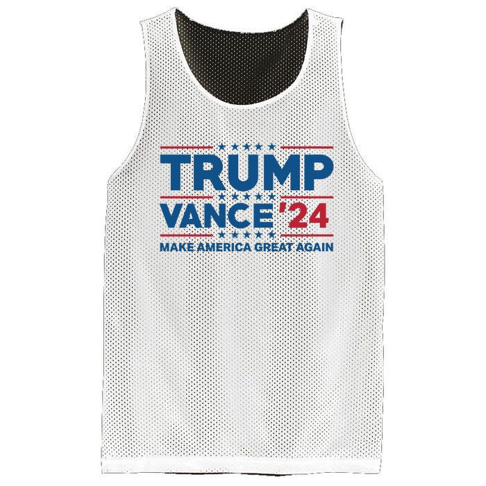 Trump Vance 2024 Make America Great Again Mesh Reversible Basketball Jersey Tank