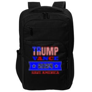 Trump Vance 2024 Front Pocket Print And Back Impact Tech Backpack