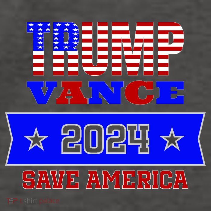 Trump Vance 2024 Front Pocket Print And Back Vector Backpack