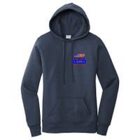 Trump Vance 2024 Front Pocket Print And Back Women's Pullover Hoodie