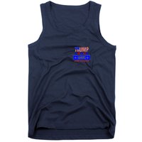 Trump Vance 2024 Front Pocket Print And Back Tank Top