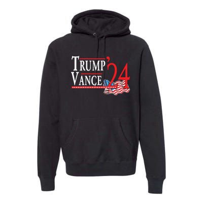 Trump Vance 2024 President Trump Supporter Premium Hoodie