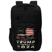 Trump Vance 2024 President Trump Supporter Re Election Impact Tech Backpack