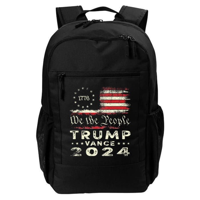 Trump Vance 2024 President Trump Supporter Re Election Daily Commute Backpack